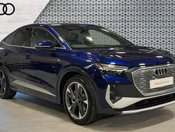 Blue Used 2025 Audi Q4 Sportback e-tron S-Line SUV | £37,590