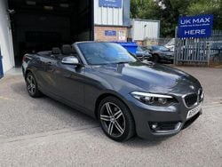 Grey Used 2018 BMW 218 Sport Line Cabriolet | £12,999 (Fair price)