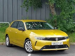 Gold Used 2022 Vauxhall Astra Design Edition Hatchback | £16,298 (Fair price)