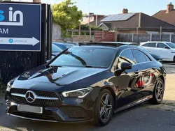 Black Used 2020 Mercedes CLA180 AMG Line Premium Plus Sedan | £17,599