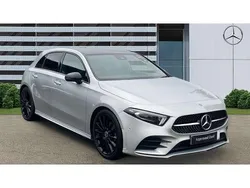 Silver Used 2022 Mercedes A180 AMG Line Premium Plus Hatchback | £25,215 (Expensive)