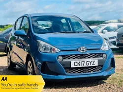 Blue Used 2017 Hyundai i10 SE Hatchback | £5,495 (Good price)
