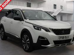 White Used 2018 Peugeot 3008 GT-line SUV | £10,900 (Fair price)