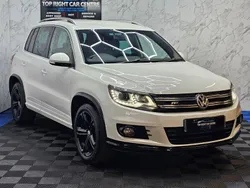 White Used 2013 VW Tiguan R-line SUV | £9,000 (Fair price)
