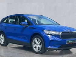 Blue Used 2022 Skoda Enyaq iV ecoSuite SUV | £17,100 (Fair price)