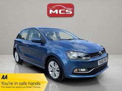 Blue Used 2015 VW Polo SE Hatchback | £9,495 (Fair price)