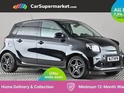 Black Used 2021 Smart ForFour Electric Drive Premium Hatchback | £8,197 (Fair price)