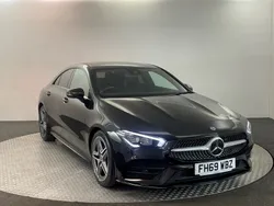 Black Used 2020 Mercedes CLA180 AMG line Sedan | £19,720 (Fair price)
