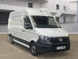 White Used 2022 VW Crafter Trendline Van | £16,489 (Good price)