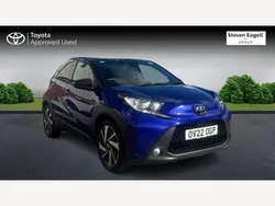 Blue Used 2022 Toyota Aygo Hatchback | £12,597 (Fair price)