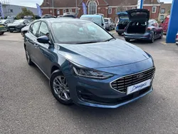 Chrome blue Used 2023 Ford Focus Titanium Hatchback | £16,690 (Fair price)