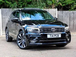 Black Used 2018 VW Tiguan R-line SUV | £21,150 (Good price)