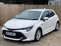 White Used 2021 Toyota Corolla Hatchback | £12,700 (Fair price)