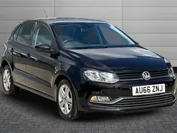 Black Used 2016 VW Polo Match Hatchback | £6,350 (Fair price)