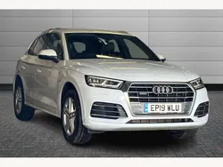 White Used 2019 Audi Q5 S-Line SUV | £24,450 (Fair price)