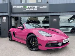 Pink Used 2024 Porsche Boxster Edition Cabriolet | £59,990 (Expensive)