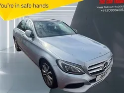 Silver Used 2017 Mercedes C220 Premium Sedan | £11,388 (Good price)