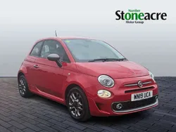 Red Used 2019 Fiat 500 S Hatchback | £7,192 (Fair price)