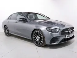 Grey Used 2021 Mercedes E220 AMG line Sedan | £29,700