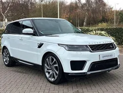 White Used 2019 Land Rover Range Rover Sport HSE SUV | £29,700 (Super price)