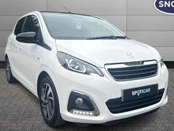 White Used 2021 Peugeot 108 Allure Hatchback | £8,993 (Fair price)
