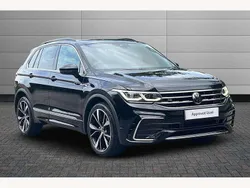 Black Used 2023 VW Tiguan R-line SUV | £30,850 (Expensive)