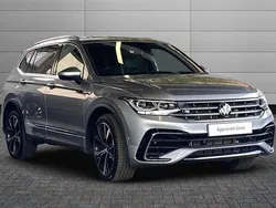 Silver Used 2025 VW Tiguan Allspace R-line SUV | £35,795 (Expensive)