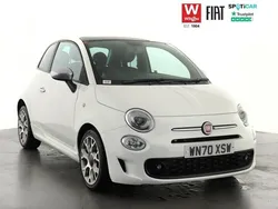 White Used 2020 Fiat 500 Rock Hatchback | £9,499 (Fair price)