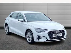 White Used 2022 Audi A3 e-tron Sport Hatchback | £18,250 (Super price)