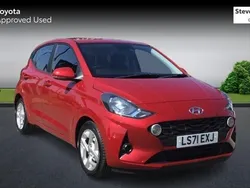 Red Used 2022 Hyundai i10 SE Hatchback | £13,182 (Fair price)