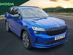 Blue Used 2025 Skoda Kodiaq SportLine SUV | £39,725 (Expensive)