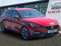 Desire red Used 2021 Seat Leon FR Sport Hatchback | £15,995