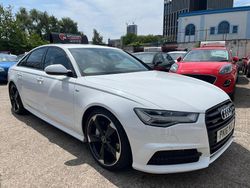 White Used 2016 Audi A6 Black Edition Sedan | £10,995