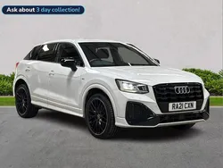 White Used 2021 Audi Q2 Black Edition SUV | £24,159 (A bit pricey)