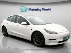 White Used 2021 Tesla Model 3 Long Range Sedan | £16,600 (Fair price)