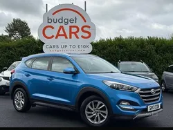 Blue Used 2016 Hyundai Tucson SE SUV | £9,250 (Fair price)