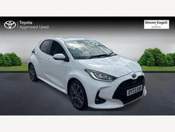 White Used 2023 Toyota Yaris Hybrid Hatchback | £20,256 (Expensive)