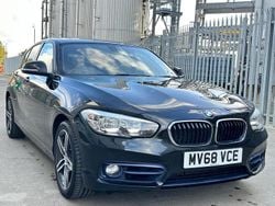 Black Used 2018 BMW 118 Sport Line Hatchback | £7,995 (Fair price)