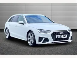 White Used 2023 Audi A4 S-Line Estate | £28,195 (A bit pricey)