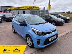 Blue Used 2019 Kia Picanto Hatchback | £7,399 (Fair price)