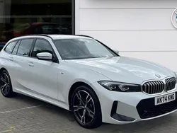 White Used 2025 BMW 330e M Sport Estate | £37,306 (Super price)