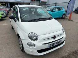 White Used 2016 Fiat 500 Pop Hatchback | £5,699 (Fair price)