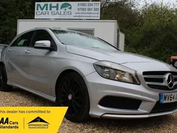 Silver Used 2014 Mercedes A180 AMG Hatchback | £7,695 (Fair price)