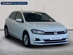 White Used 2018 VW Polo SE Hatchback | £9,155 (Fair price)