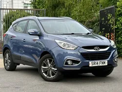 Blue Used 2014 Hyundai ix35 SE SUV | £4,999 (Fair price)