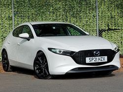 White Used 2021 Mazda 3 Inclusive Hatchback | £16,998 (Fair price)