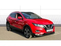 Red Used 2020 Nissan Qashqai N-Connecta SUV | £14,789 (Good price)