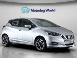 Silver Used 2021 Nissan Micra Acenta Hatchback | £10,400 (Fair price)
