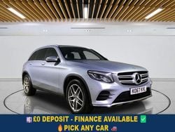 Silver Used 2018 Mercedes GLC220 AMG line Estate | £16,099 (Good price)
