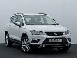 White Used 2016 Seat Ateca Ecomotive SUV | £9,698 (Fair price)